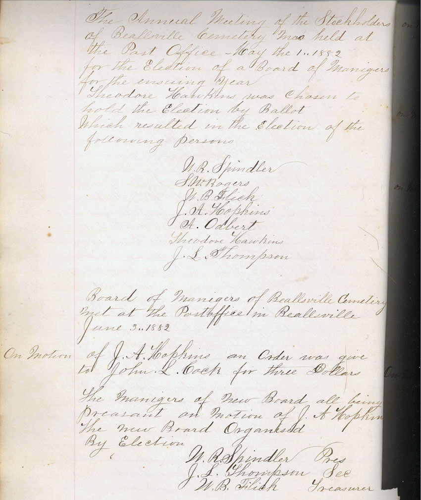 minute book